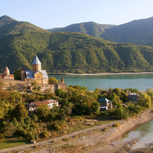 Ananuri Fortress in Georgia